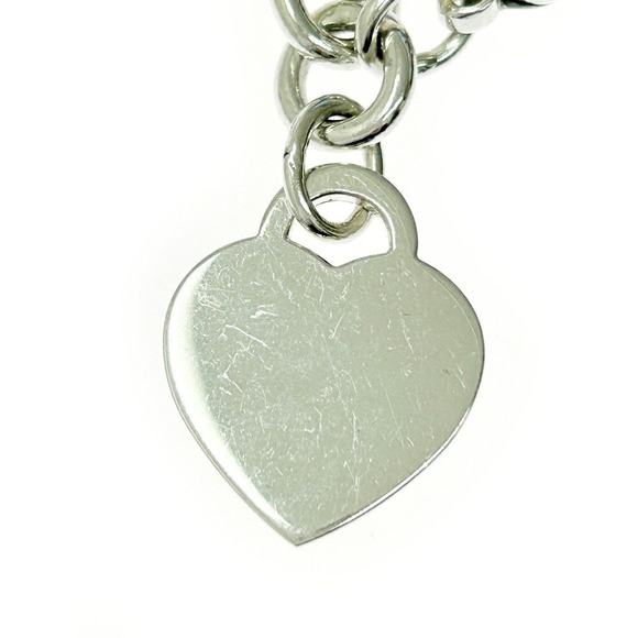 TIFFANY Co Silver Return to Tiffany Heart Bracelet - Picture 4 of 7